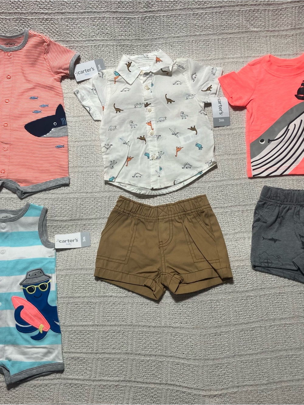 3m Carter's summer clothes LOT NEW